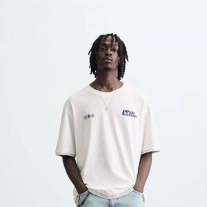 Zara graphic tee with tags